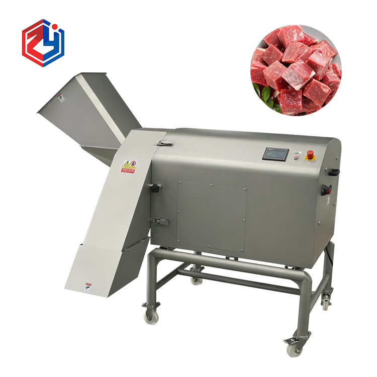 凍肉切丁機(jī)如何調(diào)節(jié)尺寸？其原理如何？